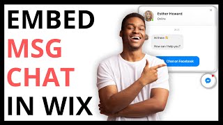 كيفية تضمين Messenger في Wix [خطوة بخطوة] screenshot 3