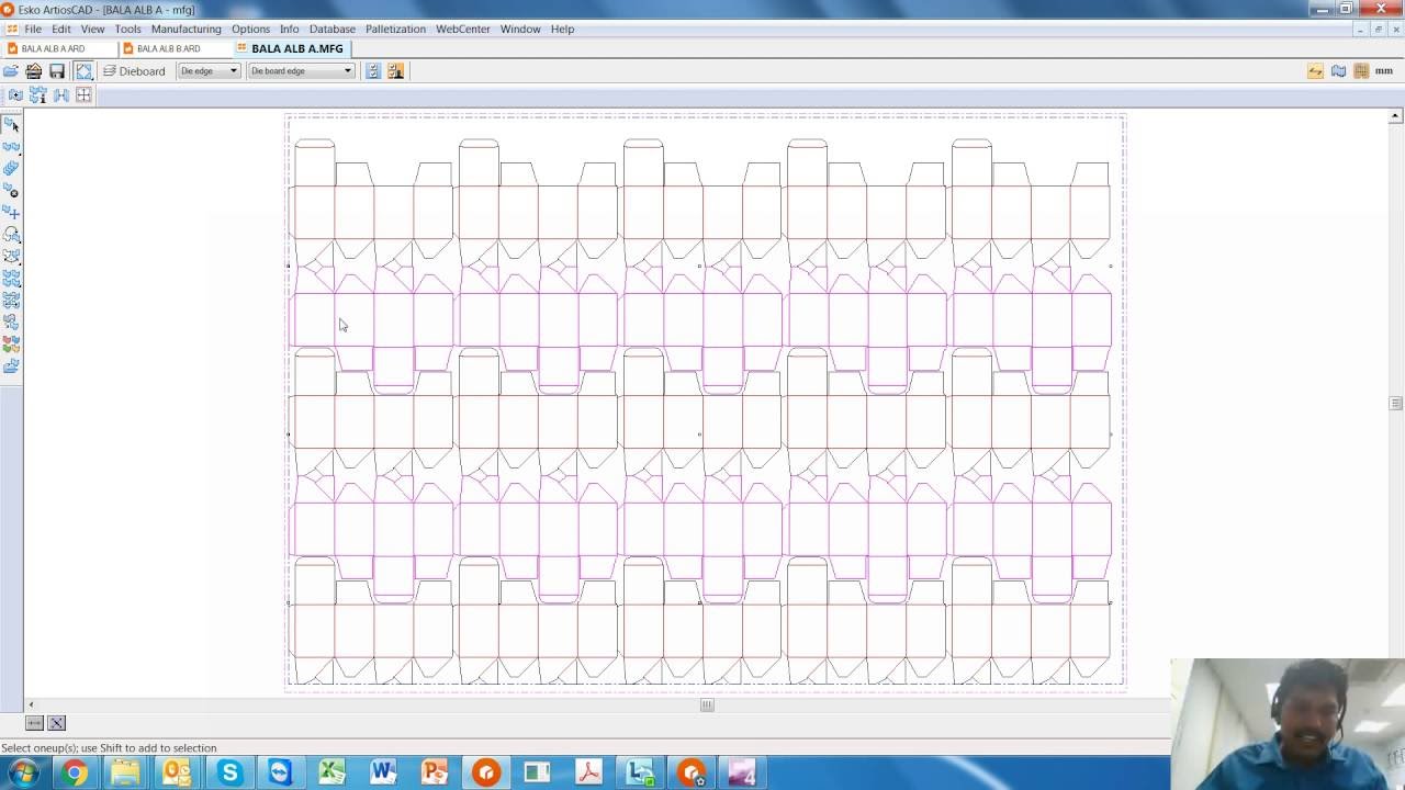 ESKO ArtiosCAD - Creation of Coating Free Blanket for Autolock A B Style Packaging Simplified