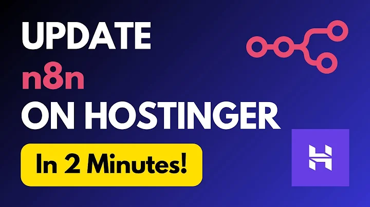 How to Update n8n to the Latest Version on Hostinger (2025)