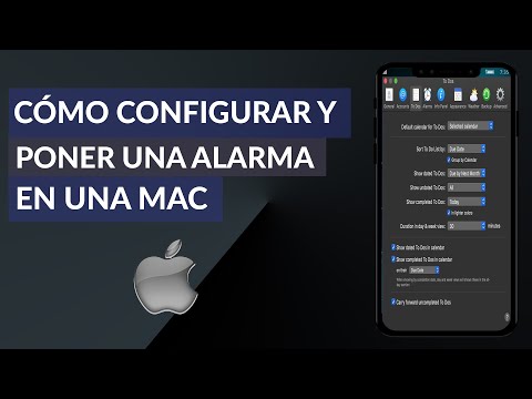 Cómo Configurar y Poner una Alarma en una Mac paso a paso