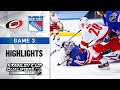 NHL Highlights | Hurricanes @ Rangers, GM3 - Aug. 4, 2020