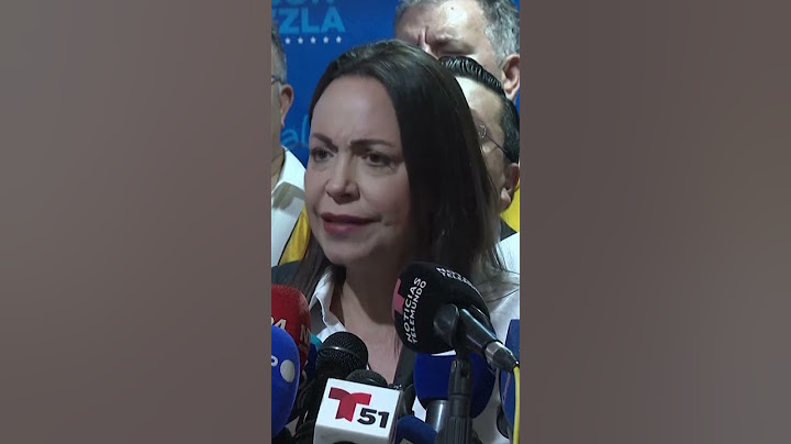 Venezuela ordena detención de director de campaña de María Corina Machado
