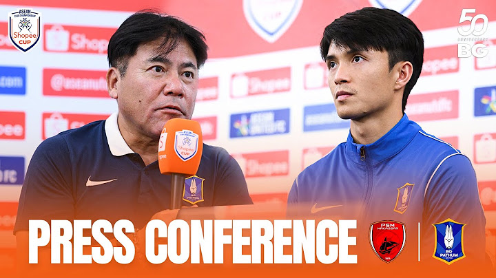 Press Conference PSM Makassar vs BG Pathum United | SHOPEE CUP 2024/25 (Group A)
