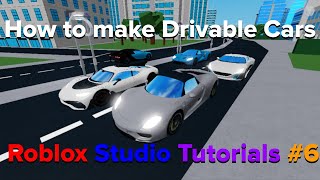 How to make Drivable Cars in Roblox Studio! (Working 2021) || Roblox Studio Tutorials #6