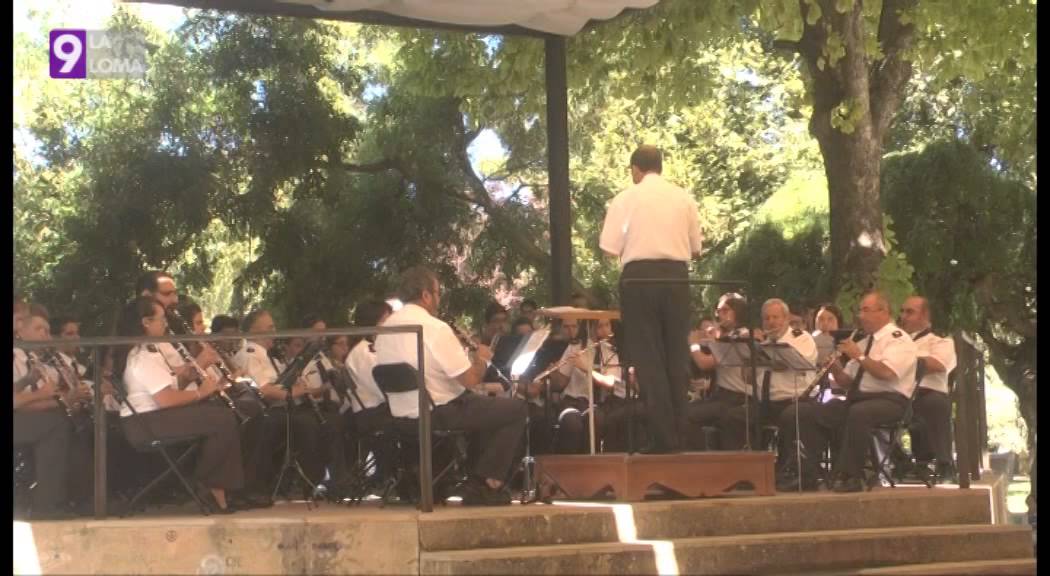 Feria de Baeza 2015 · Concierto de la banda de música en el Parque Leocadio Marín
