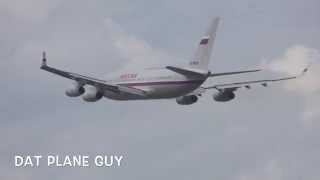 G20 RARE Rossiya Il-96 [RA-96016] Takeoff from Brisbane Airport