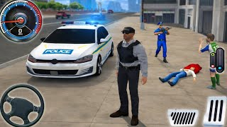 City Police Car Driving 3D 🚔🔥 Ultra Realistic Simulator | Extreme Speed Chase Gameplay (Android screenshot 3
