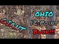 GIANT 12 point Whitetail DEER.......Day 2 Ohio Rut Hunt.