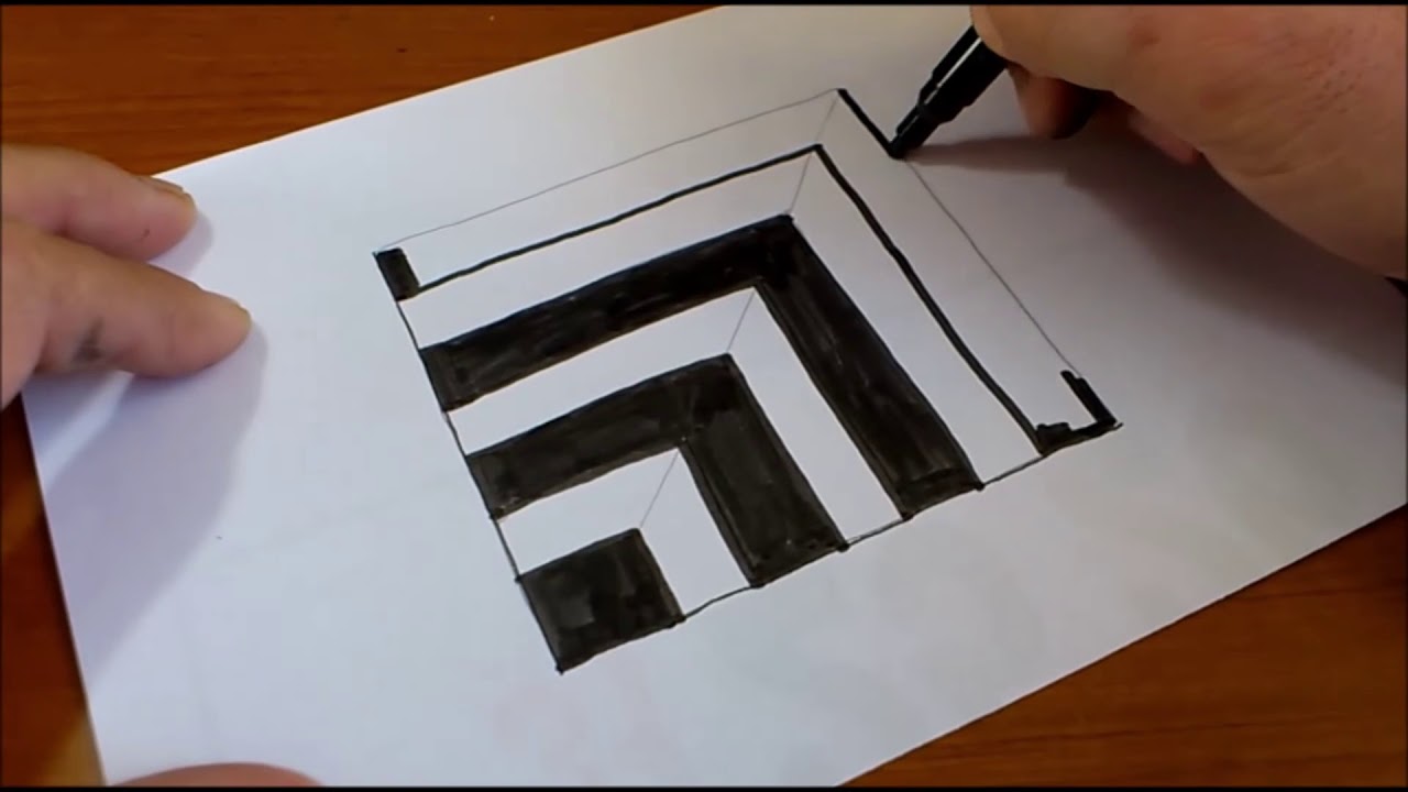 Best ways to draw 3D drawings - YouTube