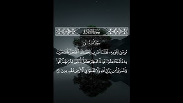 وإذ استسقى موسى لقومه #سورة_البقرة #فارس_عباد #حامل_القرآن #إسلاميات #قرآن #حالات_واتس_قرآن #خشوع