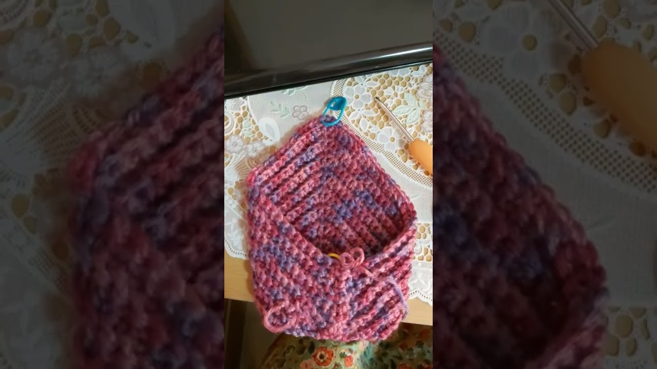 Crochet hand warmer