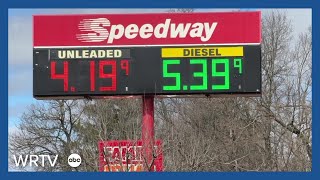 Gas prices surpass $4 a gallon at stations across Indy metro