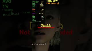 Resident evil requiem FX 6300+GTX 960 2GB benchmark
