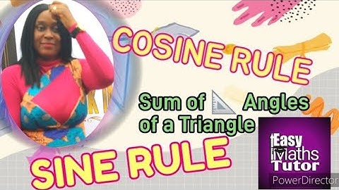 Find the largest Angle of a triangle with a side 12, 8, 7 #easymathstutor