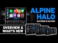 Alpine Halo 11-inch iLX-F511 Multimedia Head Unit with Wireless CarPlay & Android Auto