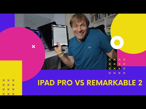 iPad Pro vs ReMarkable 2