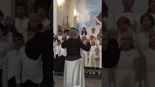 Чудесное выступление детского хора!