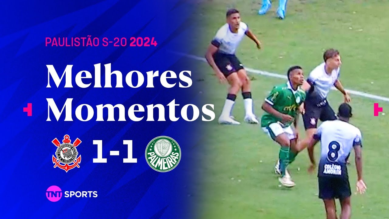 CORINTHIANS E PALMEIRAS EMPATAM NA IDA DAS QUARTAS DO PAULISTÃO SUB 20 ...