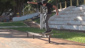 Combo Backside boardslide body varial frontside boardslide