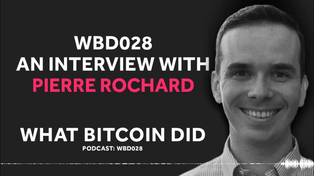 Bitcoin Maximalism with Pierre Rochard