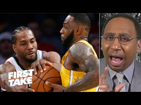 Kawhi’s message to LeBron: Stop being scared to guard me! – Stephen A. | First Take