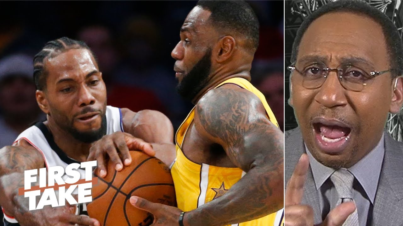 Kawhi’s message to LeBron: Stop being scared to guard me! – Stephen A. | First Take