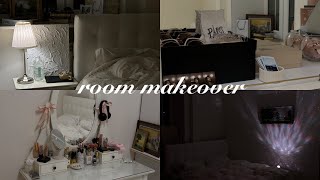 переделка комнаты // aesthetic room makeover 🩰🏹🎀🤍