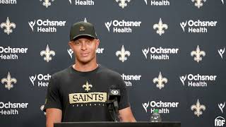 Saints QB Spencer Rattler talks building off game vs Bills and looking to get his first win