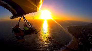 GoPro Hero2 testing - Sunset Flight -