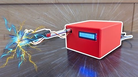 I built an alarm clock that TASES you awake! Simple Arduino project