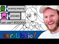 Professional ARTIST plays Skribbl.io - CHEATING?- Part 3