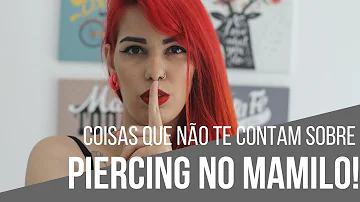 Tem como esconder piercing?