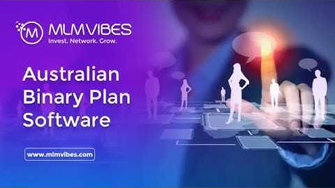 MLM Australian Binary Plan Software