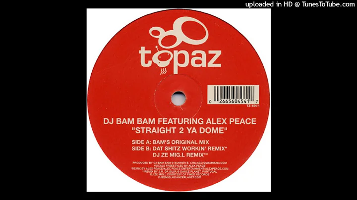DJ Bam Bam - Straight 2 Ya Dome (Bam's Original Mix)