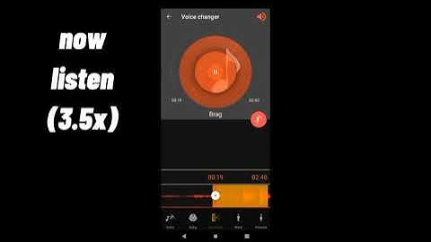 How to reverb audio and add sound effects on Android or iPhone like Zhen, numby yarn sack penguin