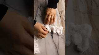 Alize Puffy Atkı Yapımı #crochet #knittig #alizepuffy #atkıyapımı #puffy #yapılışı