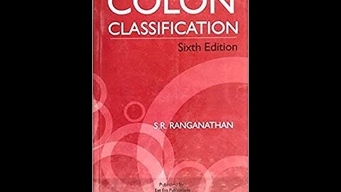 Colon Classification Part 3