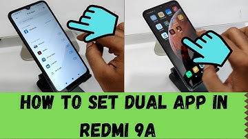 How to Enable Dual App in Redmi 9A | How to Use Dual App in REDMI 9A