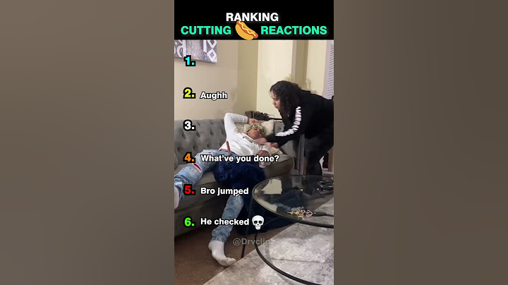 Ranking The Funniest Cutting Hotdog Reactions