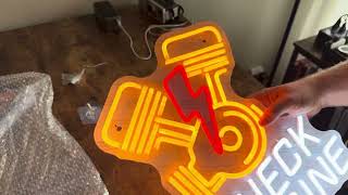 Epic Garage Neon Sign for Car Lovers