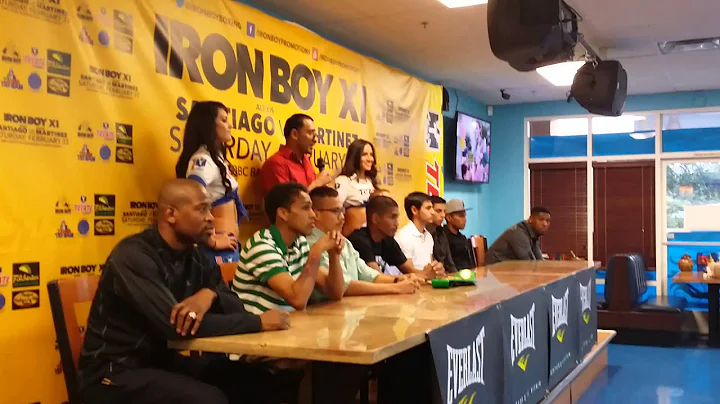 Andrew "Hurricane" Hernandez at #IronBoy11 presser