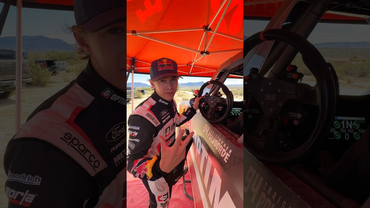 More than just a steering wheel! 🏎️💨 #steeringwheel #offroad #baja1000 #f1 #desert #motorsport