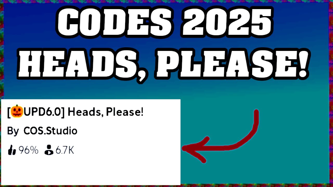 Metasul Head Code J Heads, Please Codes 2025 / Roblox ! 🎮🔑 - YouTube