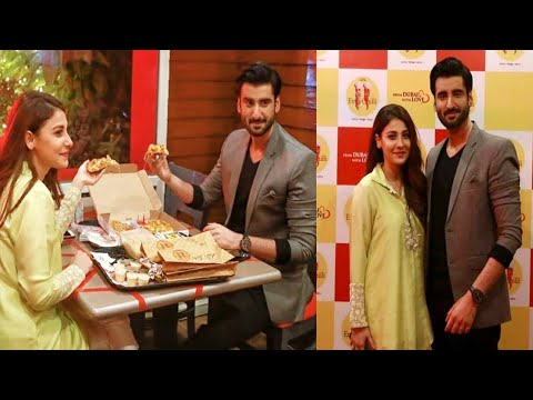 Hina Altaf and Agha Ali Spotted at Emly Chilli Restaurant Karachi