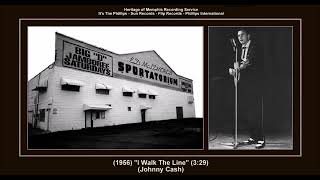 *(1956) Big D Jamboree &#39;&#39;I Walk The Line&#39;&#39; Johnny Cash