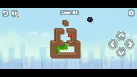 Snake Puzzle Slither to Eat Level 51 | snake puzzle level 51