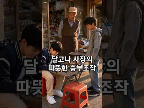 달고나 사장의 따뜻한 승부조작 #반전 #사이다 #재밌는 thumbnail