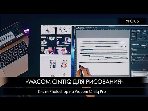 Урок 5: Кисти Photoshop на Wacom Cintiq Pro