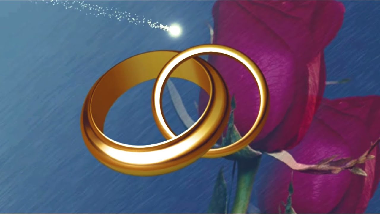 Animated Wedding Background Effect | HD - YouTube