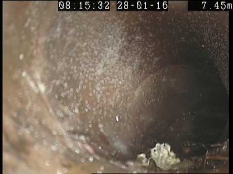 Drain Relining (Before) | CCTV Drain Survey